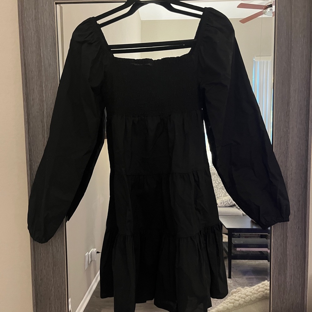 Steve Madden shirred bodice mini dress